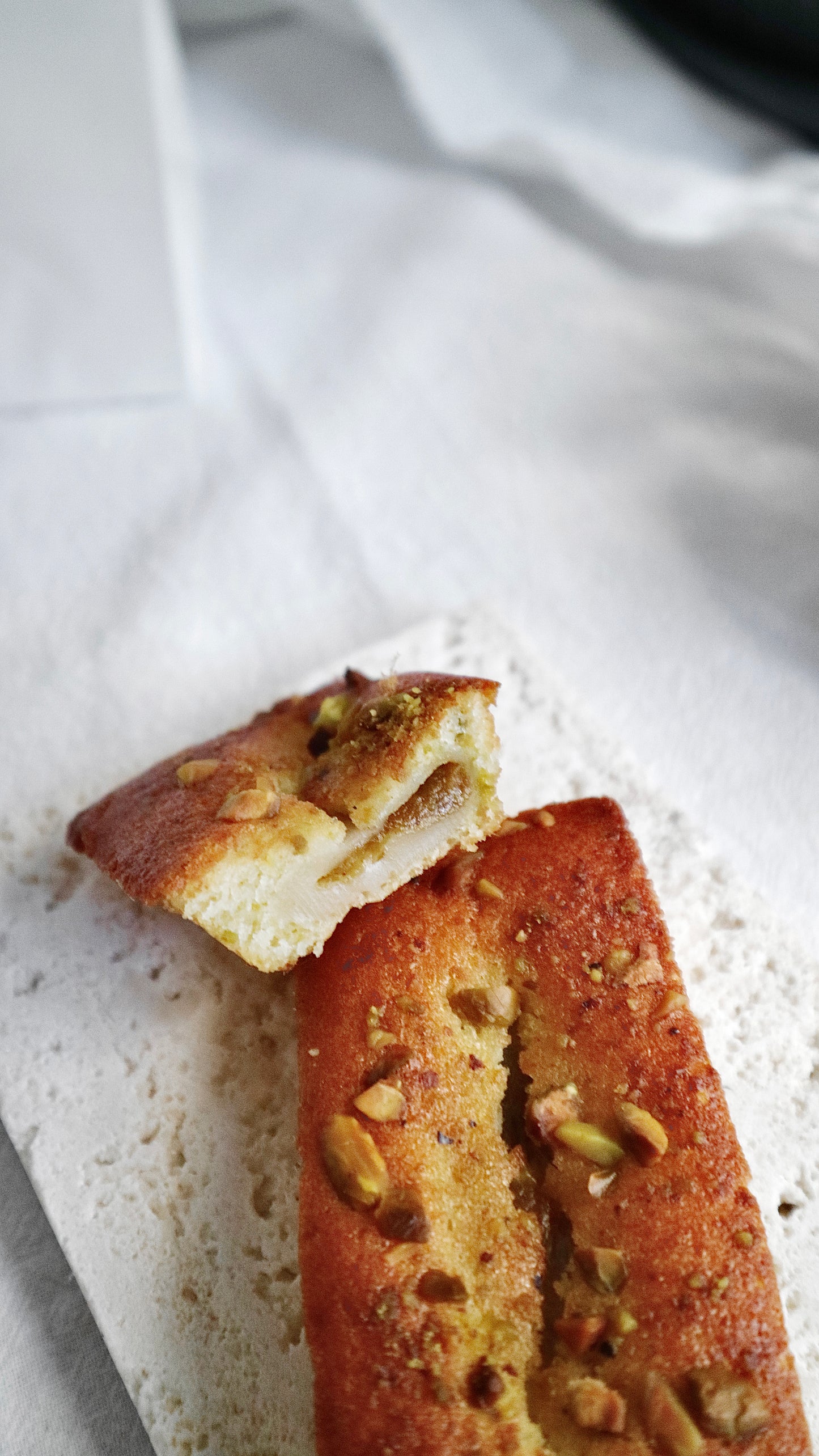 開心果三重奏麻糬費南雪|肥嘟嘟手工麻糬金磚費南雪 chubby mochi financiers (4入)