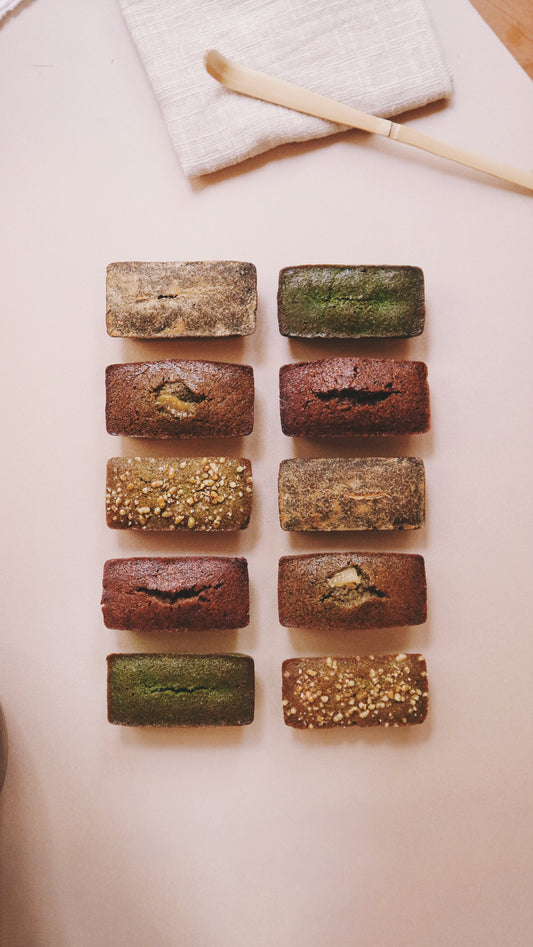 \#NEW! 口味全都有!/ 經典濃醇茶香小金磚費南雪 premium tea mini financiers set (1組10入♡)