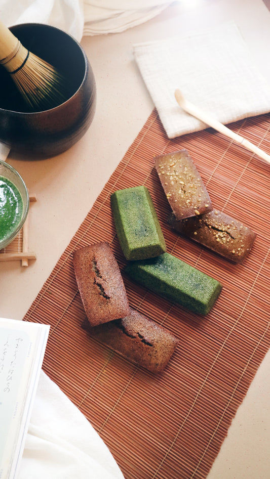 #NEW! 小山園《若竹》抹茶 x 極上濃茶金磚費南雪 premium matcha tea financiers set (1組6入♡)