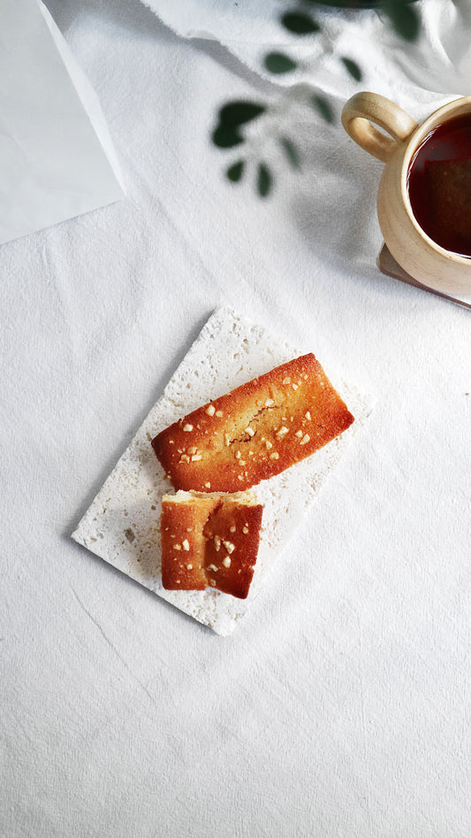 [NEW!] 手炒花生包餡麻糬費南雪｜肥嘟嘟麻糬金磚費南雪 chubby mochi financiers (4入)