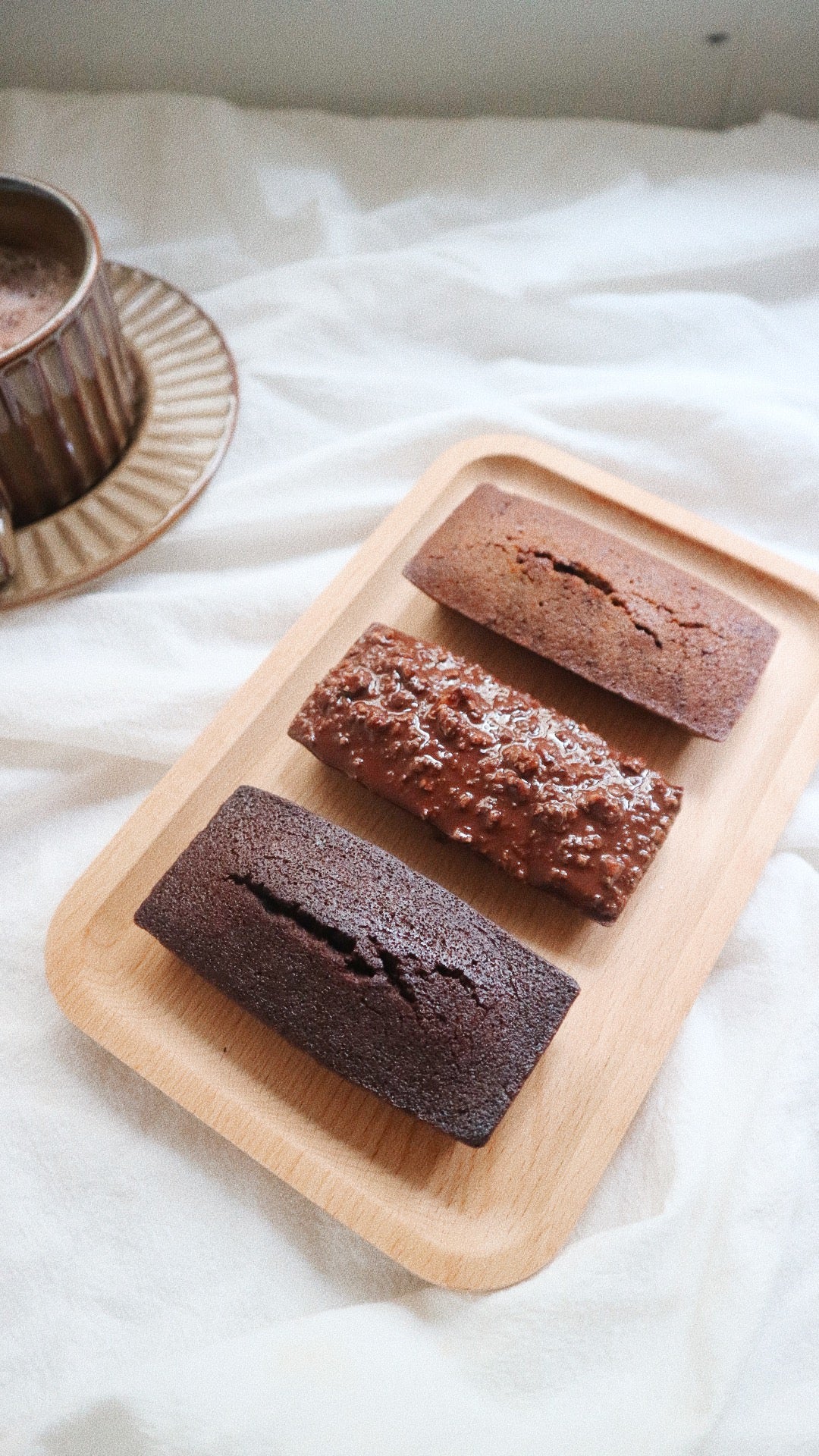 #NEW! 《大人系黑朱古力系列》金磚費南雪 premium chocolate financiers set (1組3入♡)