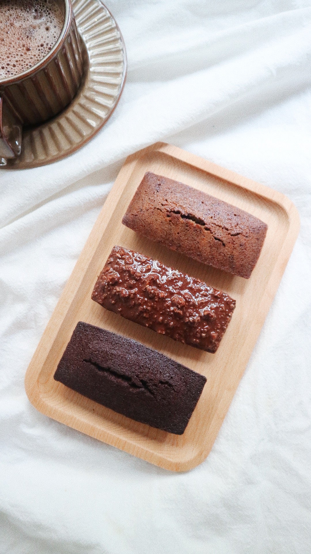 #NEW! 《大人系黑朱古力系列》金磚費南雪 premium chocolate financiers set (1組3入♡)