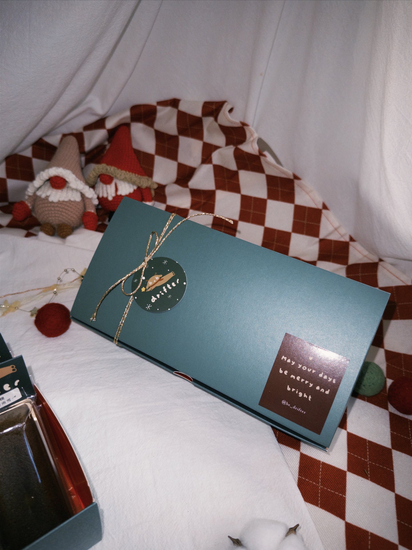 ［EARLY BIRD] 聖誕盲盒giftbox / 經典金磚&手工麻糬費南雪 premium financiers set (1組8入♡)  ｜含2款未販售新口味